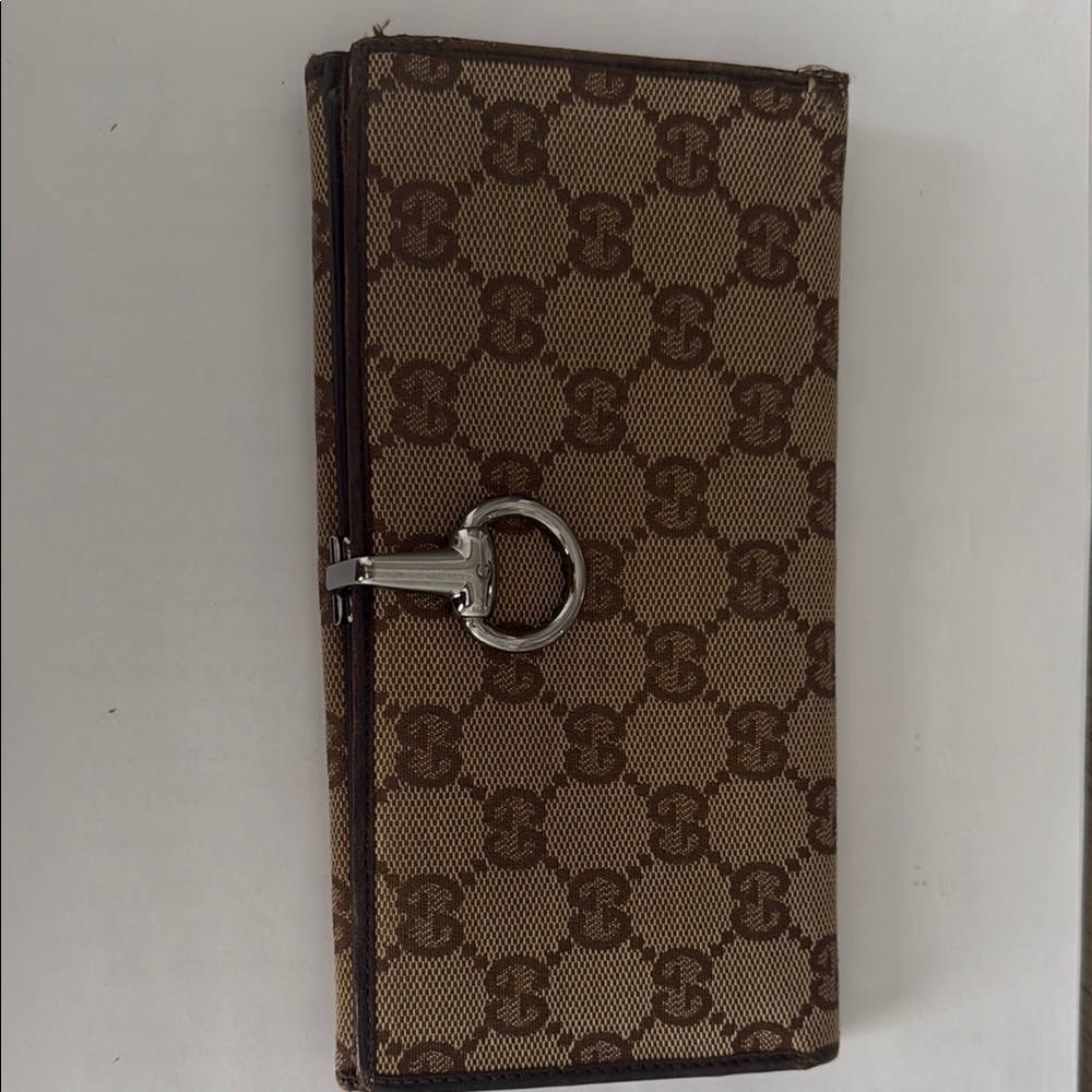 Gucci Brown Monogram Wallet